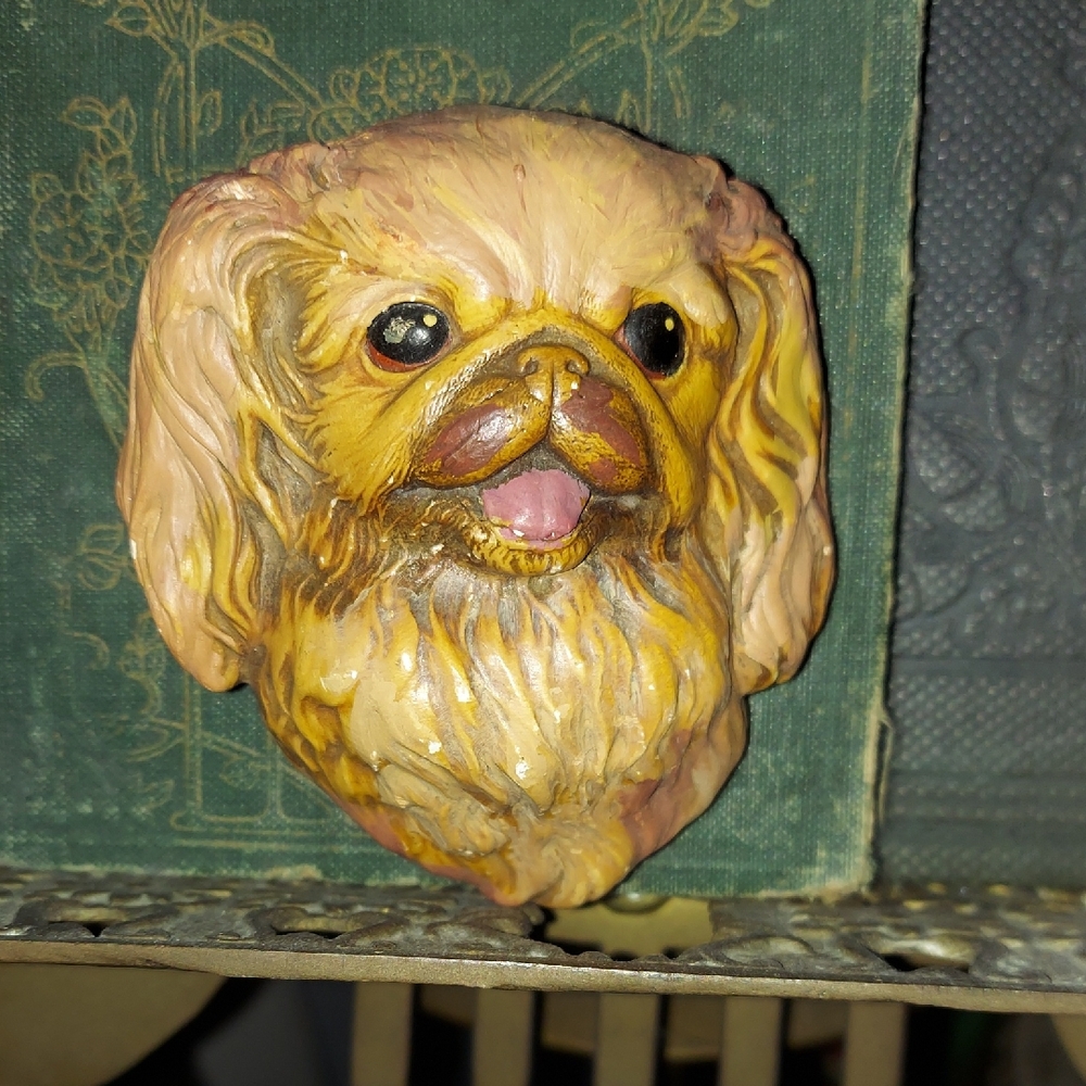 Adorable Tan and Brown Dog Wall Art